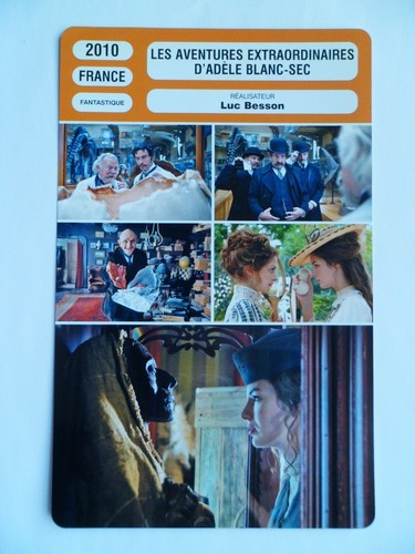 Carte fiche cinema 2010 - carte,
