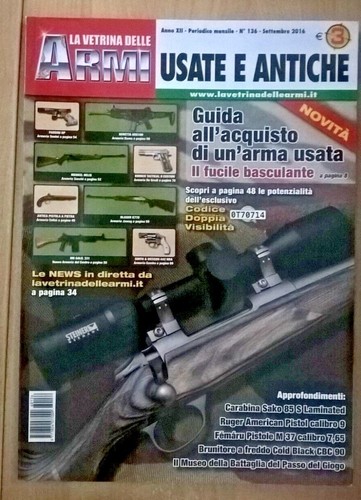 Vetrina delle armi usate - la,