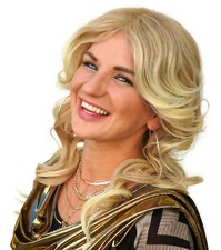 Parrucca bionda stella