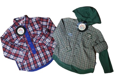 Set camicie bambino boy red - 2,