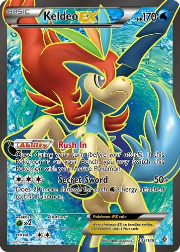 Keldeo 142 149 pokemon - keldeo,