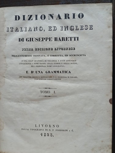 Libri antichi dizionario - libri,