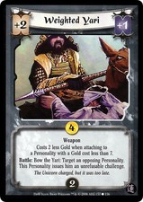 Weighted Yari - Drums of War - Legend of the Five Rings CCG