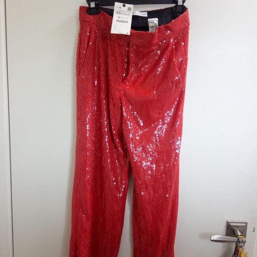 Zara women red trousers - zara,