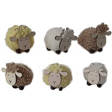 6 pecora agnello lana