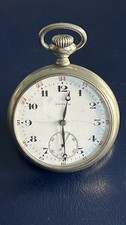 Pocket Watch Zenith Military Vintage Original Dial 