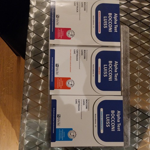 Alpha test bocconi luiss kit - -,