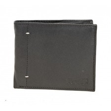 Portafoglio in pelle c/patta e