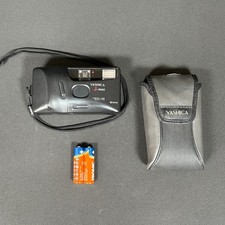 MACCHINA FOTOGRAFICA KYOCERA YASHICA J-MINI 32MM 1:3,5 + CUSTODIA TESTED