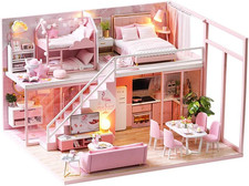 Lemogo Wooden Dollhouse -