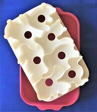 Tupperware 2553A-1 Animal Wigglers Jello Jiggler stampo per biscotti con foglio istruzioni