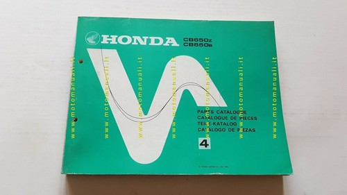Honda 650 1980 catalogo - 650,