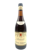Vintage Vino Rosso Barolo 1979