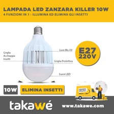 LAMPADA ANTI ZANZARE LAMPADINA