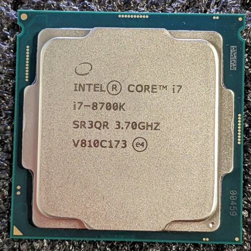 Intel core 8700k - i7-8700k, ghz