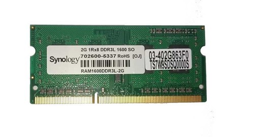 Synology ram1600ddr3l ddr3 - ram1600ddr3l-2g,