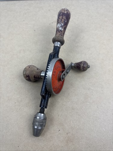 Vintage hand drill manual - vintage,