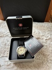 Orologio Wenger Swiss Military Model Water Resist 100M, BATTERIA NUOVA, scatola inclusa