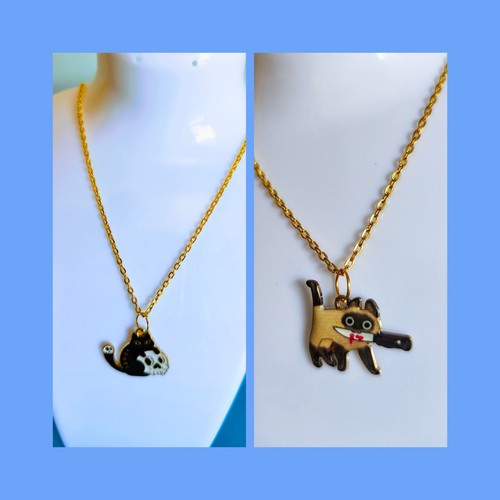 Collanine color oro con - oro,