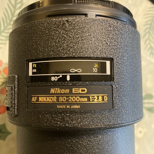 Nikon nikkor 80 200mm - nikon, af
