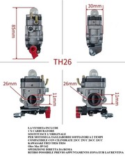 CARBURATORE KAVASAKI TH23 TH26