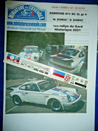 Mc43 decal porsche 911 - 43,