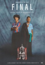 * 2025 FA CUP FINAL - CRYSTAL PALACE v MANCHESTER CITY -PROGRAMMA IN MAGAZZINO ORA *