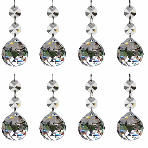 10pcs clear crystal glass ball - crystal,