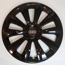 4 Copricerchi copricerchi Audi 80 90 100 A1 A2 A3 A4 Allroad A6 TT 15" NERO