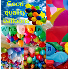 INGROSSO 1000-5000 palloncini lattice 10" in quantità sfusa compleanno matrimonio rivenditori