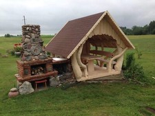 Gazebo da giardino in legno |