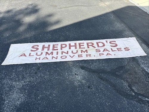 Striscione negozio originale