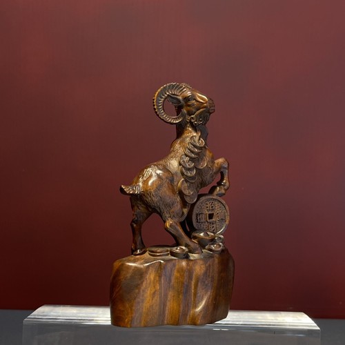 Statua statuina capra - , ariete