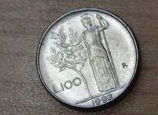 1992 Italy 100 Lire
