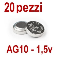 20 Pile alkaline AG10 LR1130