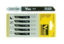 LAME SEGHETTO ALTERNATIVO SEGA ELETTRICA T119B PER LEGNO HCS ATTACCO BOSCH 5PZ