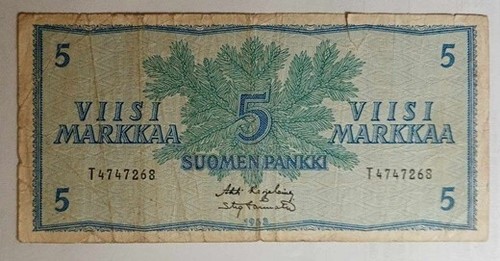 Banconota finlandia rami di - banconota, -rami