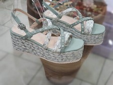 SANDALO DONNA Gold&Gold VERDE