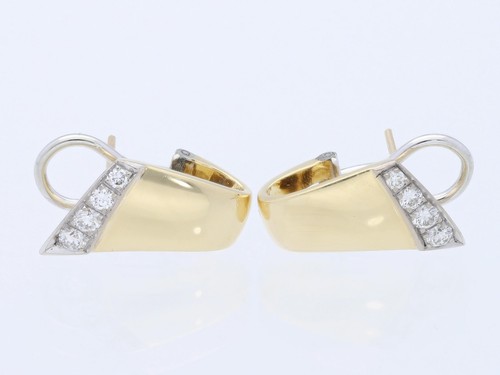 Orecchini brillanti oro giallo