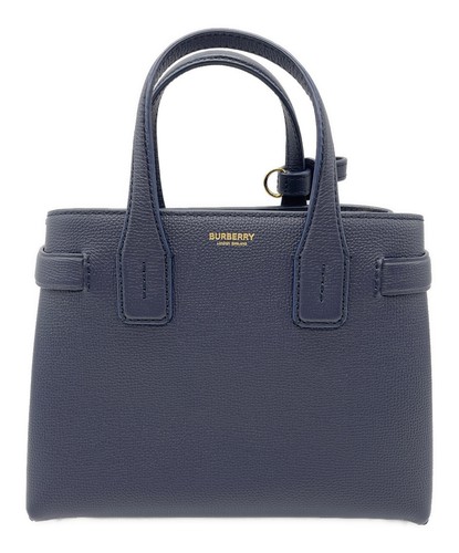 Borsa burberry navy pelle - burberry, in