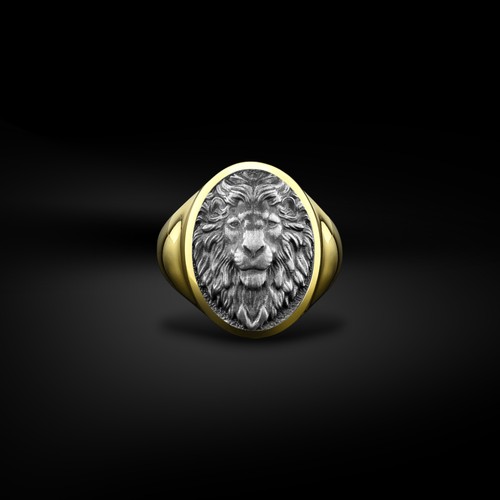 Anello uomo argento - da, in