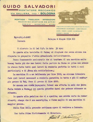 Lettera int guido salvadori - guido,