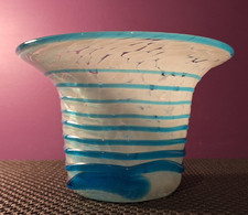 Top Hat vintage anni 80 blu e