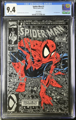 Spider man cgc 9 4 - spider-man, 9.4