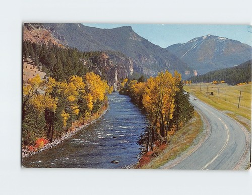 Cartolina gallatin canyon - cartolina,