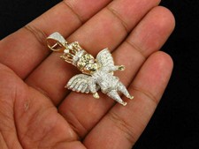 Catena ciondolo uomo angelo