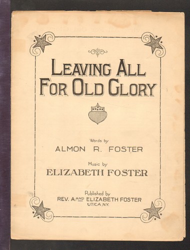 Leaving all for - for, glory