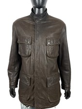 Trussardi Giacca Pelle Uomo