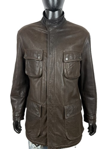 Giacca pelle trussardi uomo - giacca,