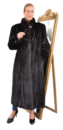 A5913 cappotto visone - a5913,